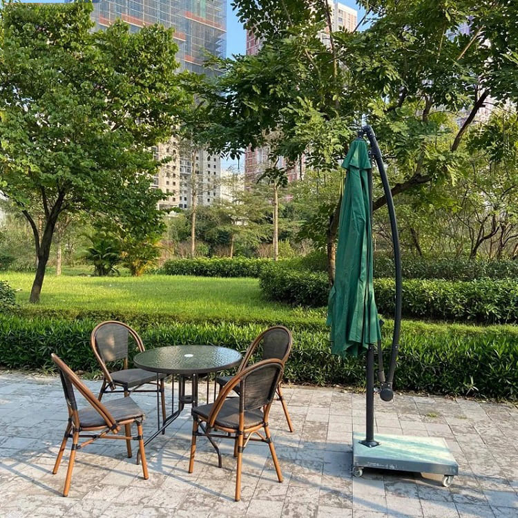 Ô dù hòa phát lệch tâm cong 3m