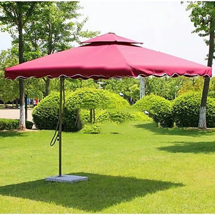 Ô hòa phát lệch tâm vuông 2m5 màu xanh