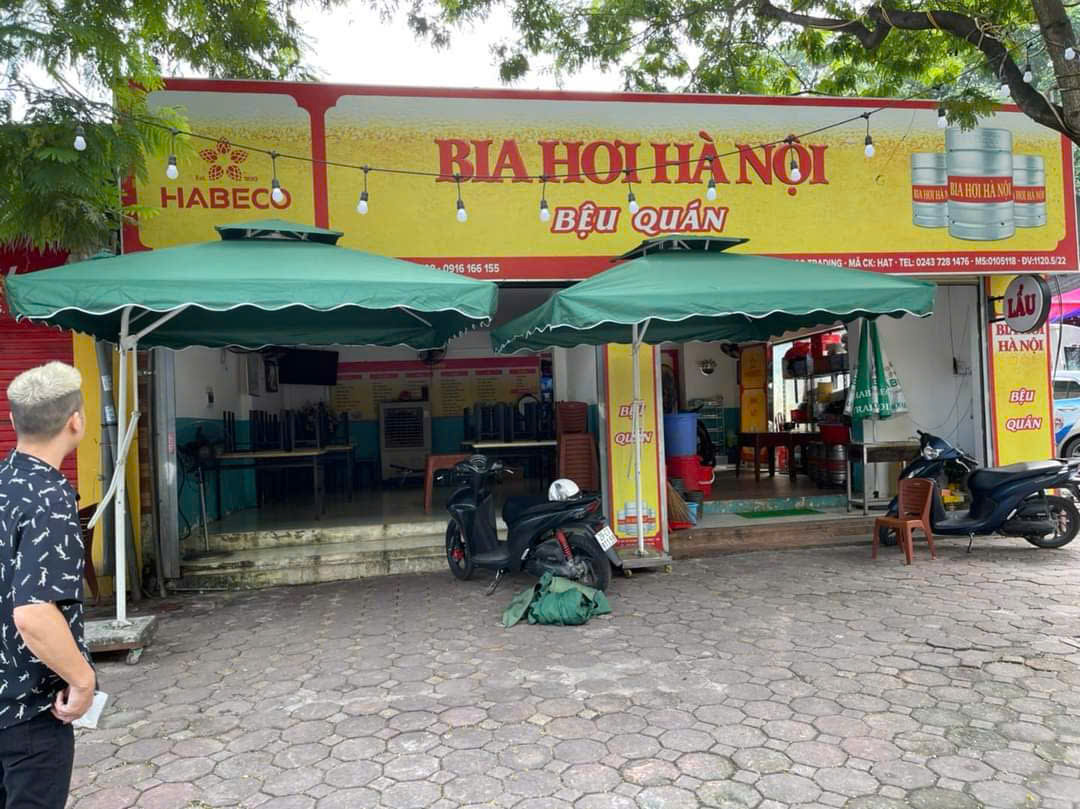 Ô hòa phát lệch tâm vuông 2m5 màu xanh