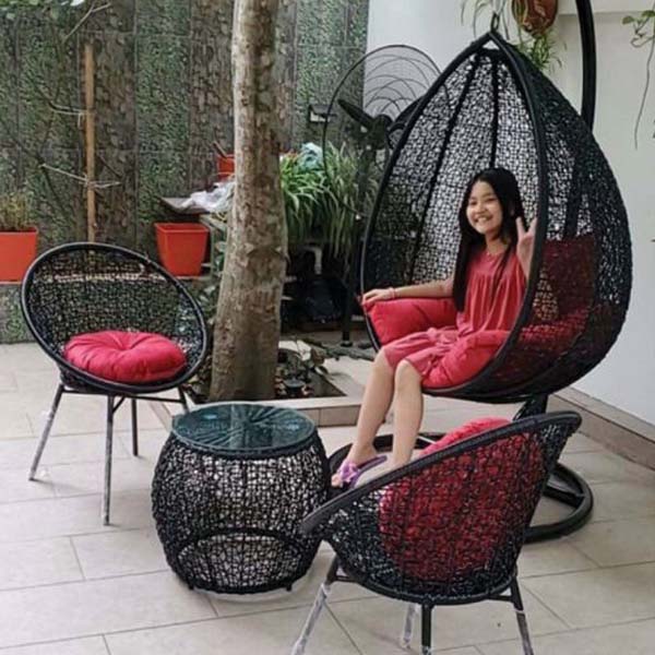 Xích đu đôi hình giọt nước ba-gn02